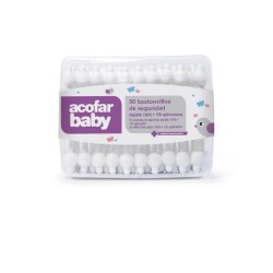 Acofarbaby Bastoncillos de oídos de seguridad