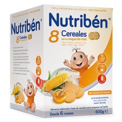 Nutribén 8 Cereales con un toque de Miel y Galletas María