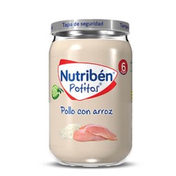 Nutribén Potito Pollo con Arroz