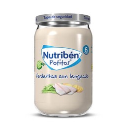 Nutribén Potito Verduritas con Lenguado