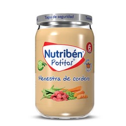 Nutribén Potito Menestra de Cordero