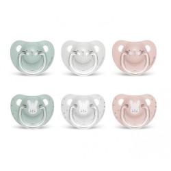 Suavinex Chupete 6-18M Tetina Anatómica Silicona Premium 1 unidad