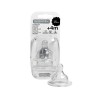 Suavinex Tetina Silicona Redonda Papilla Flujo Denso +4M 2 unidades