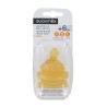 Suavinex Tetina Látex Anatómica Flujo Denso +6M 2 unidades