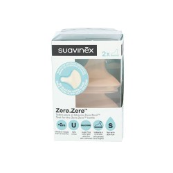 Suavinex Tetina Silicona Anticólico Flujo Lento +0M 2 unidades