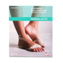 Farmalastic Almohadilla Doble Protección (Plantar + Juanete)