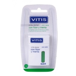 Vitis Cinta Dental Con Cera, Flúor Y Menta