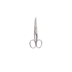 Tijeras Uñas Manicura Curva Cromada
