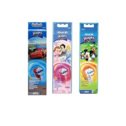 Recambio Cepillo Dental Eléctrico Infantil  Oral B  Mickey/Cars/Princesas 3u.