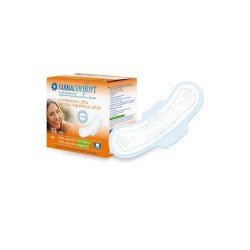 Compresas de algodón Ultrafinas con Alas Día Farmaconfort