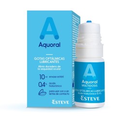Aquoral Multidosis Gotas Oftálmicas Lubricantes 10 ml