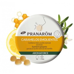Pranarom Caramelos Emolientes Miel Limón
