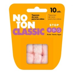 Noton Classic Tapones Oídos Cera Algodón