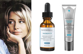 La bloguera María León, fiel a Phloretin CF y Ultra Facial Defense SPF50 de SkinCeuticals